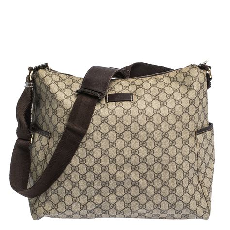 gucci gg canvas diaper bag|Gucci diaper bag aliexpress.